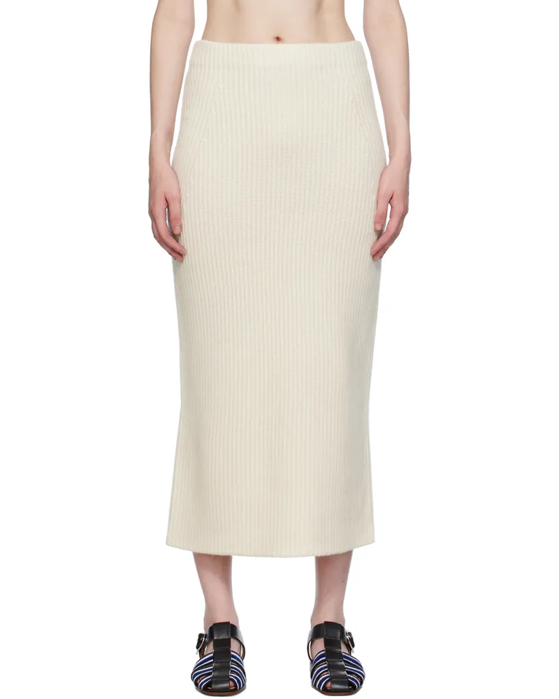 Gabriela Hearst Off-White Matre Maxi Skirt Ivr