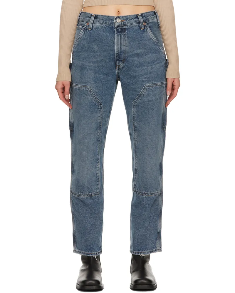 AGOLDE Blue Rami Jeans Repetition
