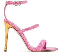 Pink Rosalind Heeled Sandals