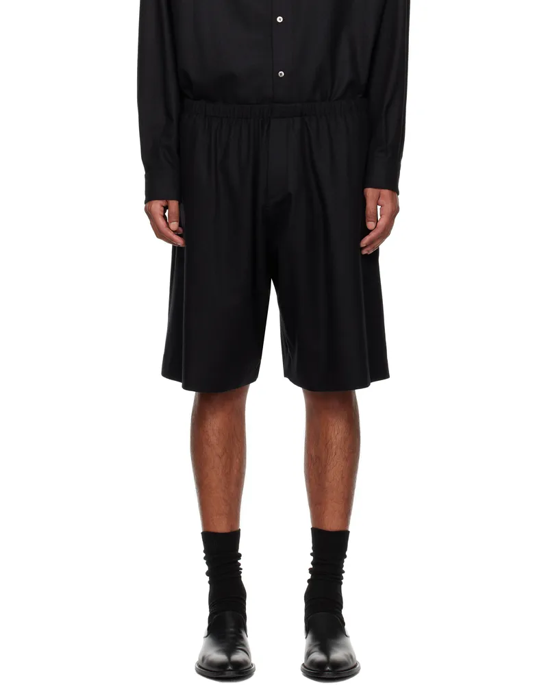 The Row Black Aimir Shorts Blk