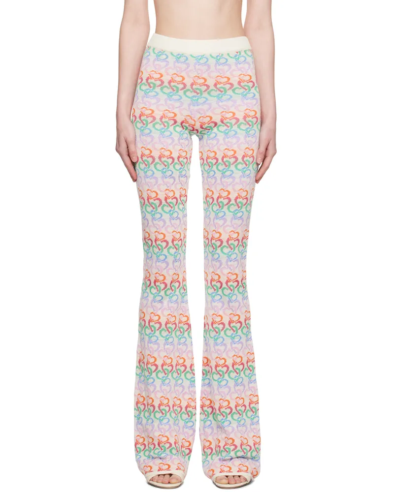 Marco Rambaldi Multicolor Heart Pants 999