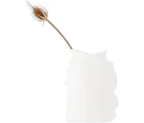 Limited Edition White Les Sages Ovide Vase