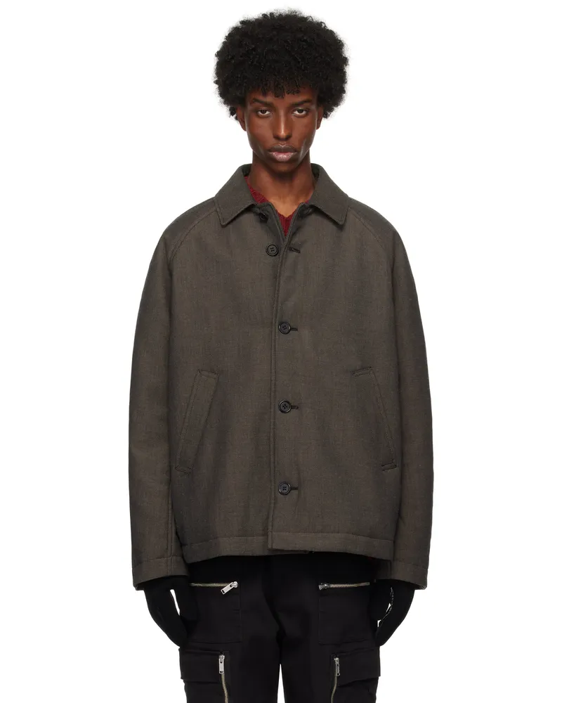 Undercover Brown UC2D4216-2 Jacket Brown