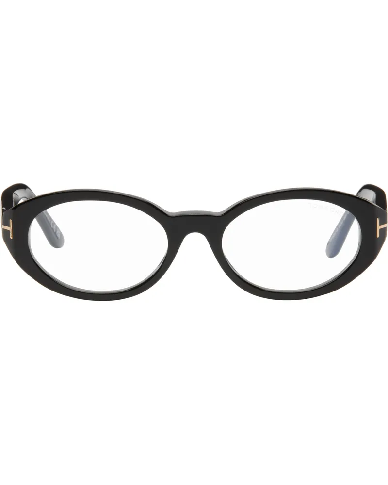 Tom Ford Black Oval Glasses 001