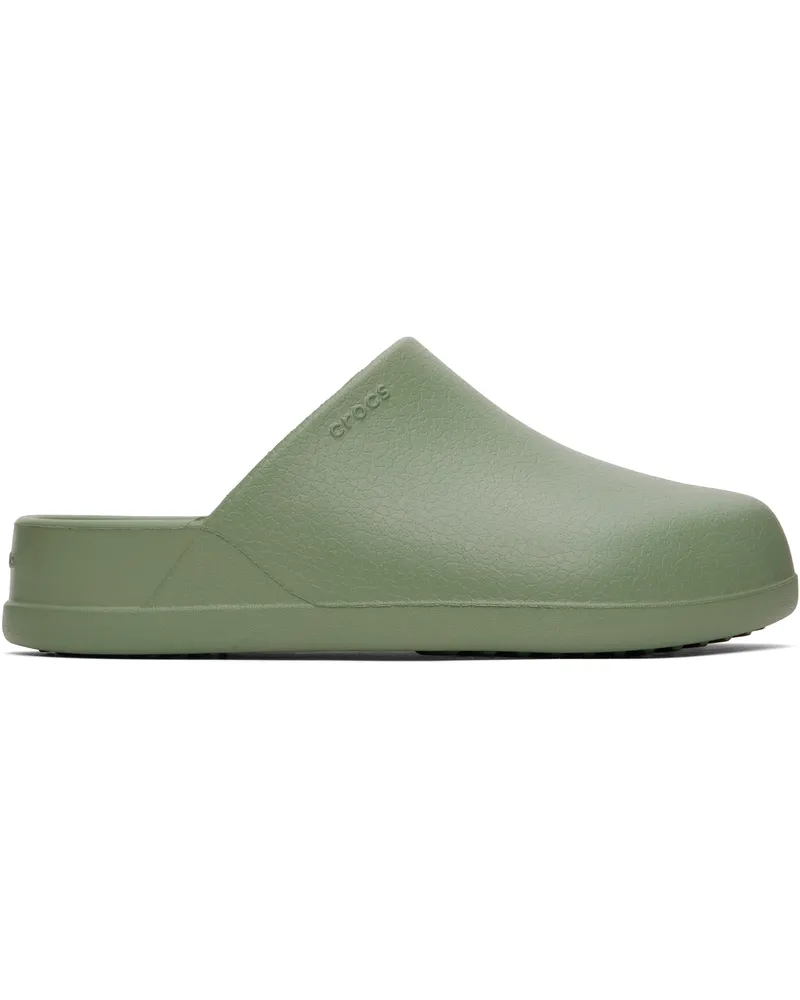 Crocs Green Dylan Clogs Moss
