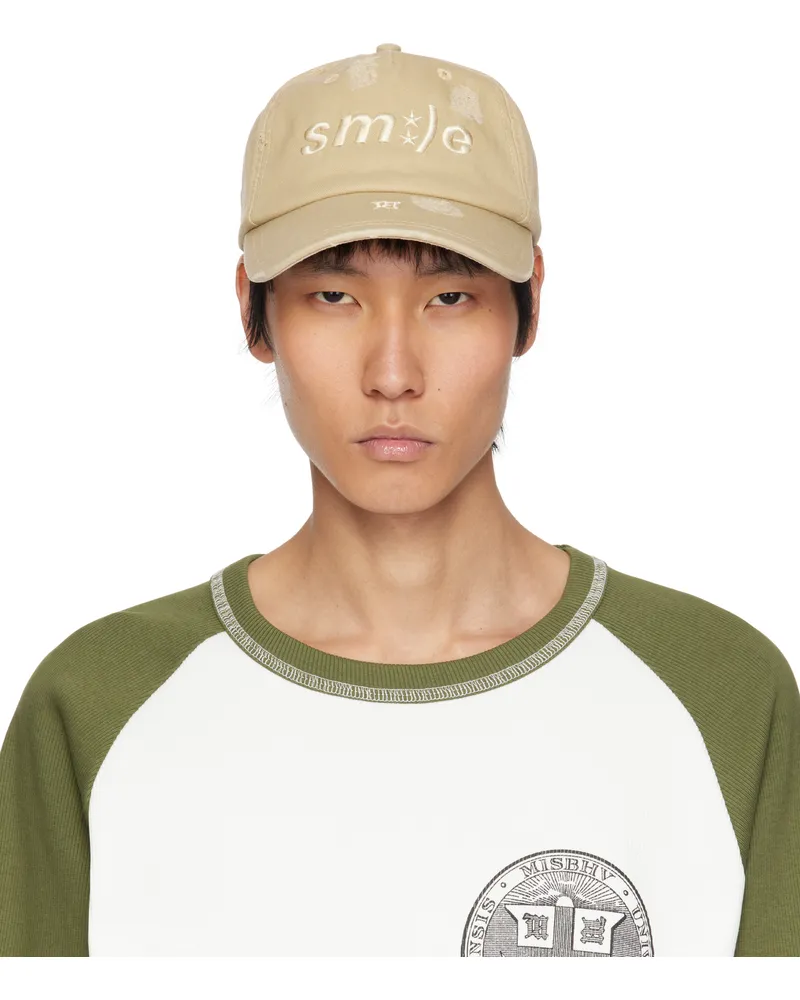 MISBHV Beige 'Smile' Cap Sand