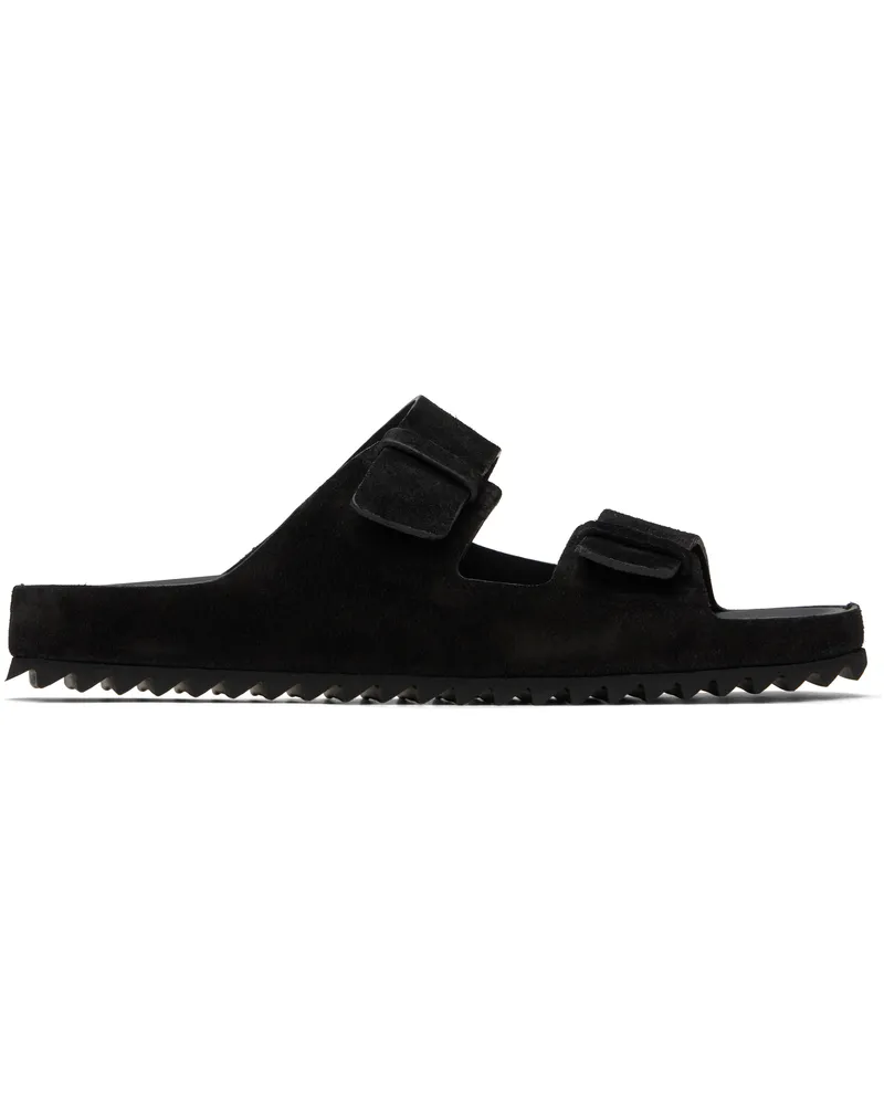 Officine Creative Italia Black Agorà 010 Sandals Agora