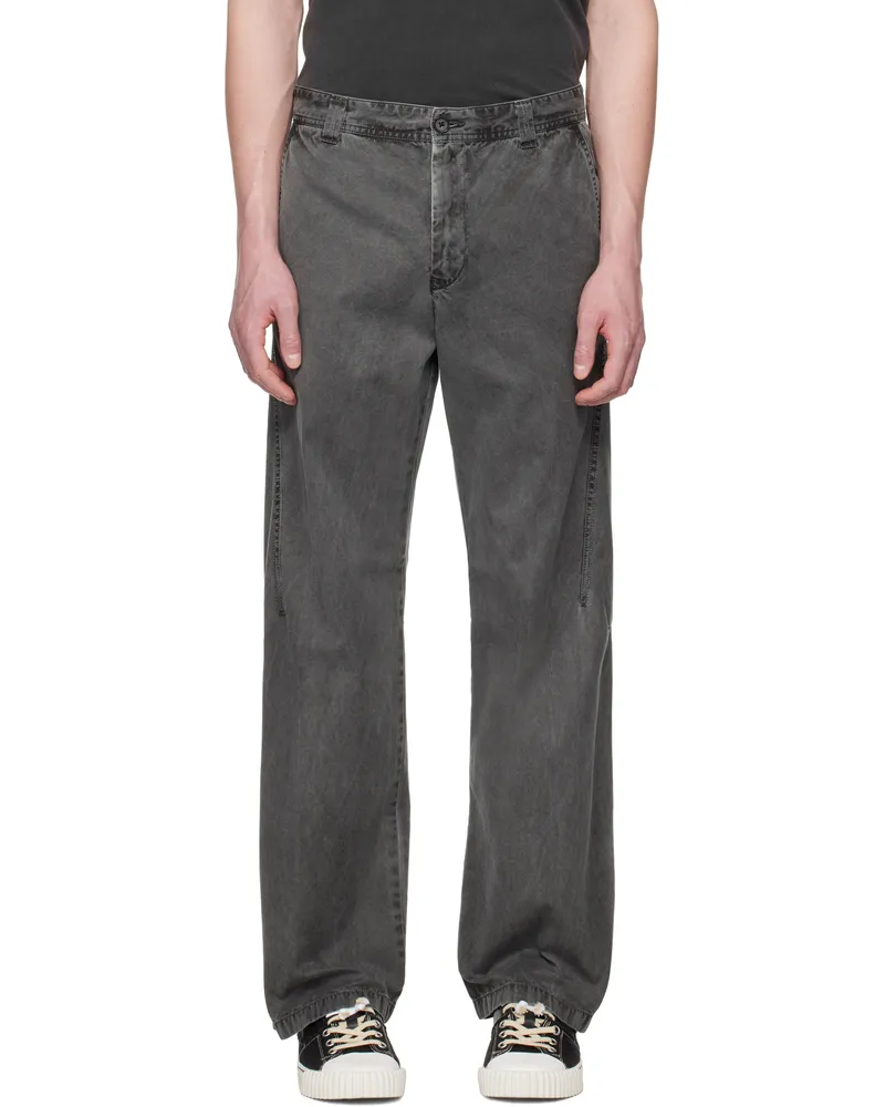 Diesel Gray P-Franck-A Trousers 93r