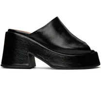 Black Retro Sandals