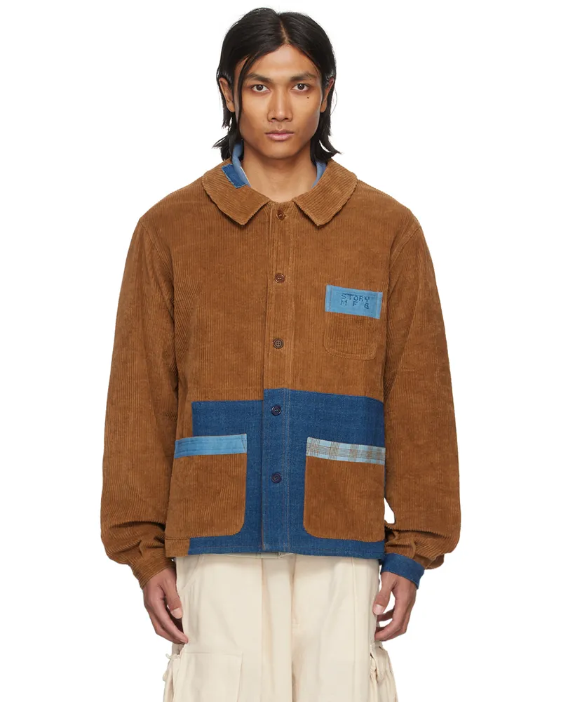 STORY mfg. Brown French Jacket Brown
