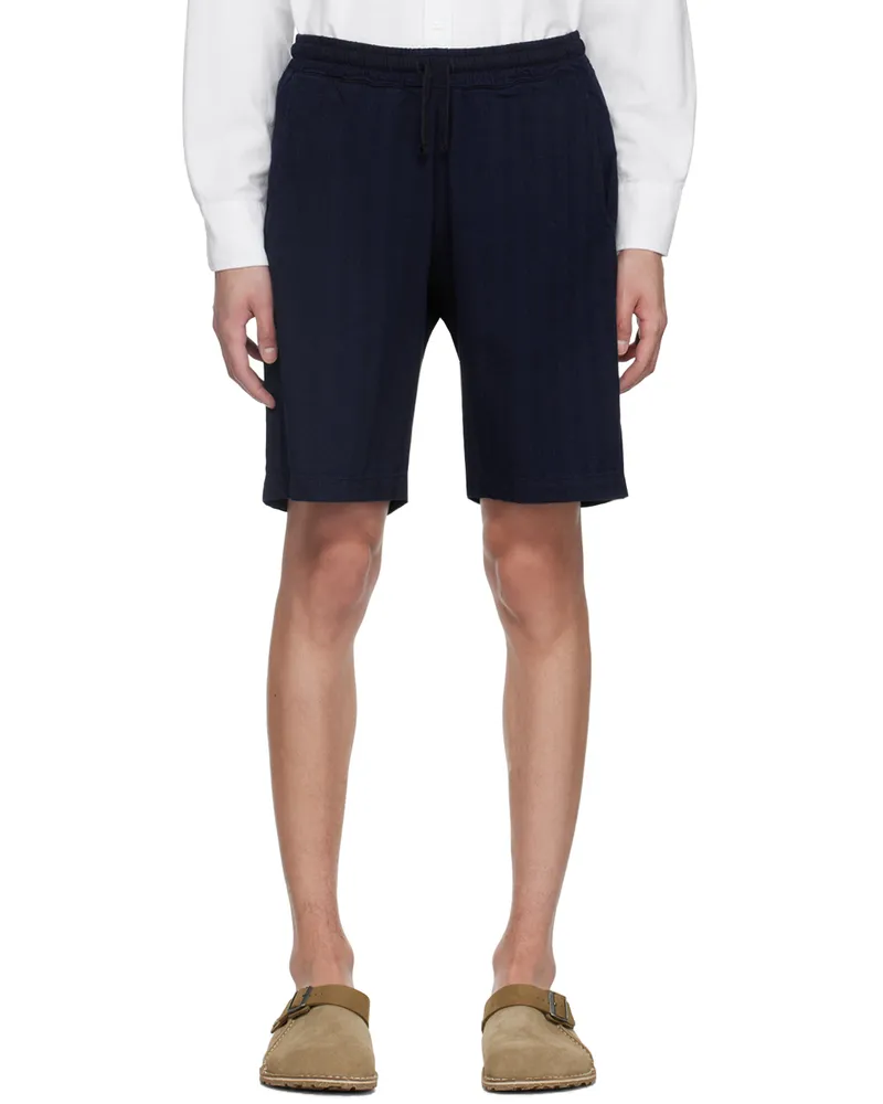 Universal Works Indigo Lumber Shorts Indigo