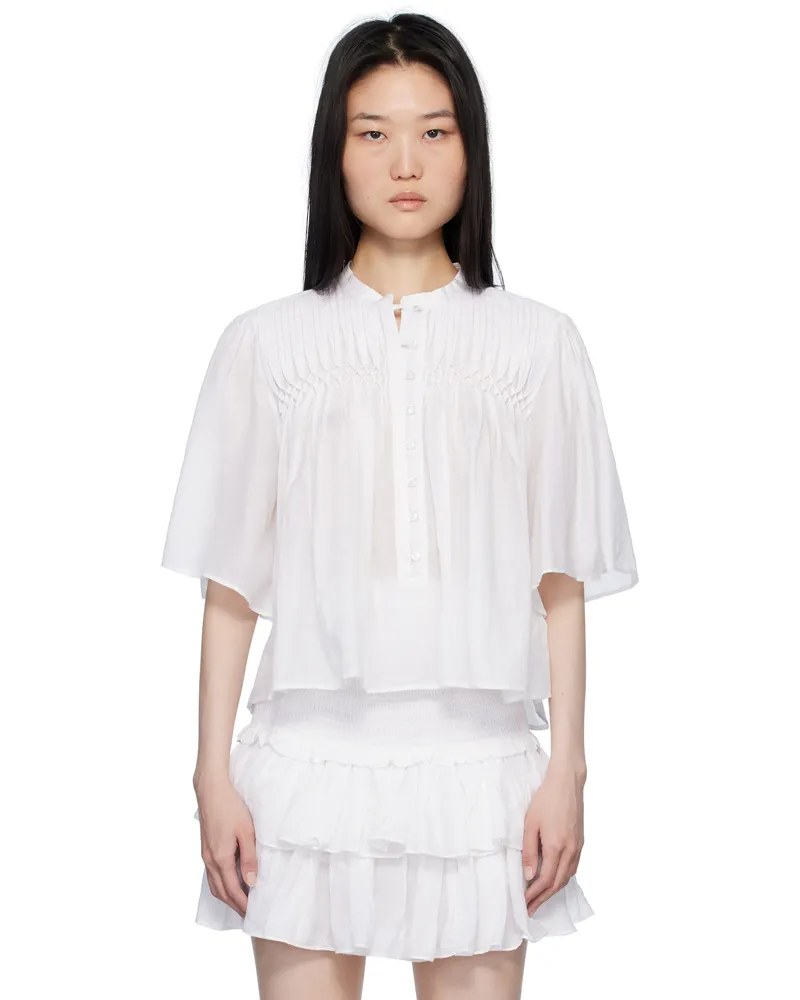 Étoile Isabel Marant White Destiny Blouse White
