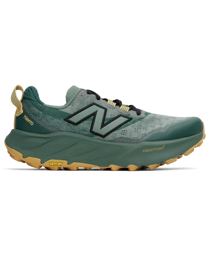 New Balance Green Fresh Foam X Hierro v9 Sneakers Dark