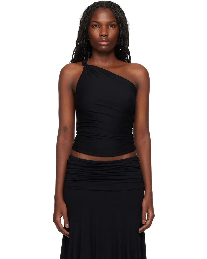 GIMAGUAS Black Fiocco Top Black