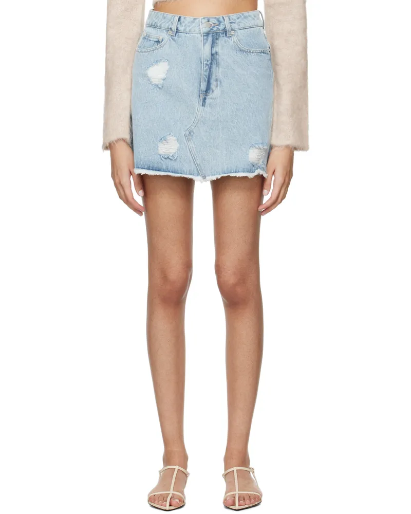Holzweiler Blue Louisa Denim Miniskirt 1368