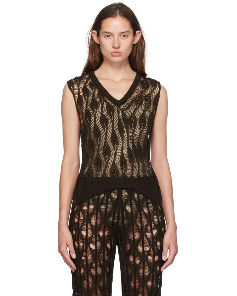 Isa Boulder Brown Cencion Tank Top Dark