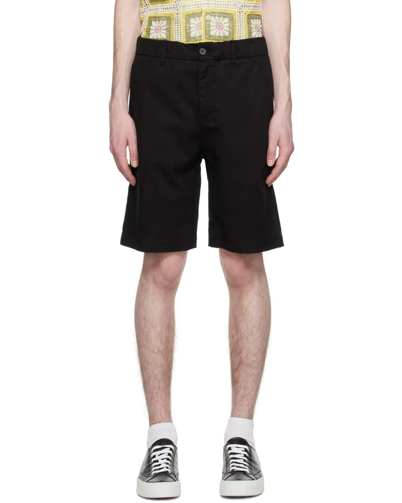 NN 07 Black Theodore 1365 Shorts Black