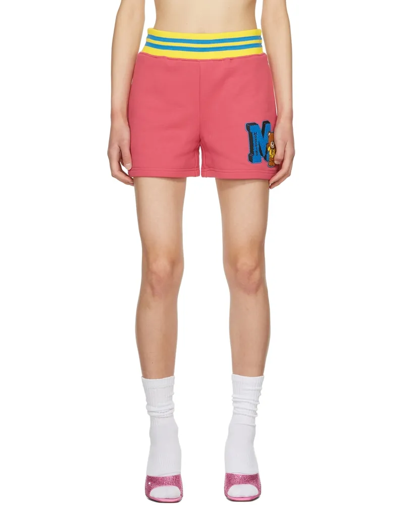 Moschino Pink Organic Cotton Shorts A1206