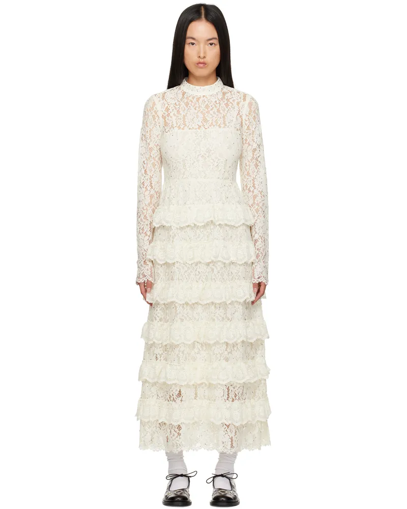 Sea Off-White Seraphina Maxi Dress Cream