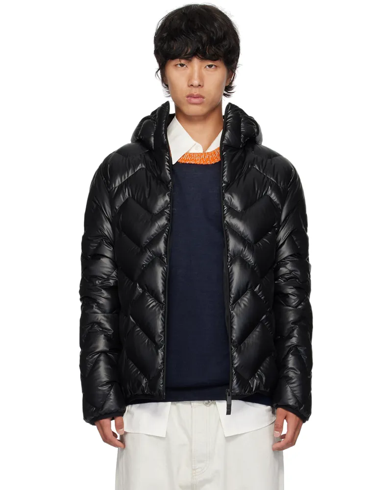 Moncler Black Laverq Down Jacket 999