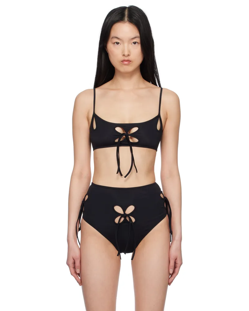 J.KIM Black Chilla Tankini Top Black