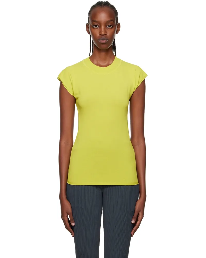 Issey Miyake Yellow Mellow T-Shirt 52