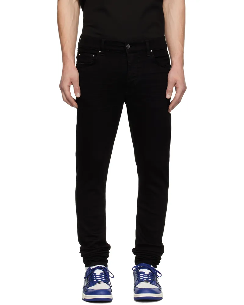 Amiri Black Stack Jeans Black