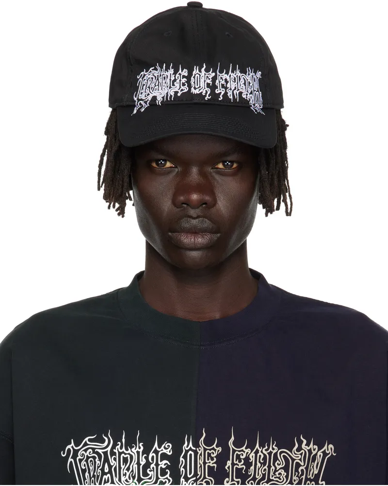 VETEMENTS Black Cradle of Filth Cap Black