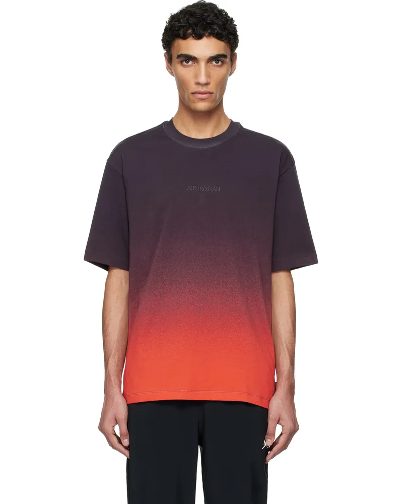 Nike Purple & Orange Air Jordan 85 T-shirt Off