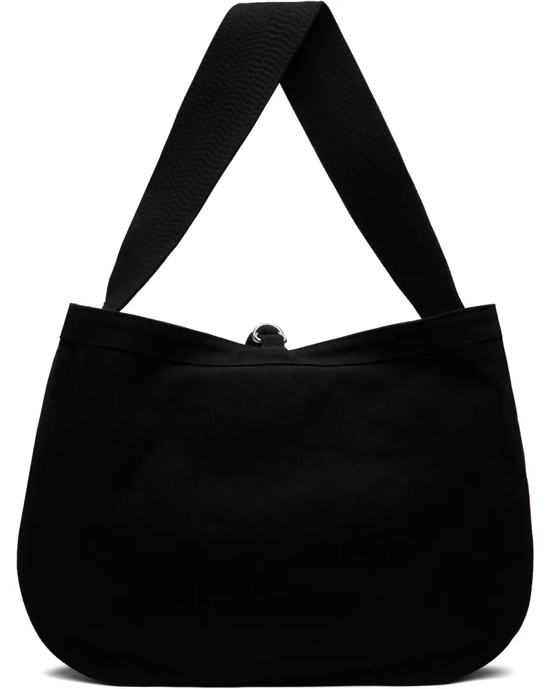 Taiga Takahashi Black LOT.004 Newsboy Bag