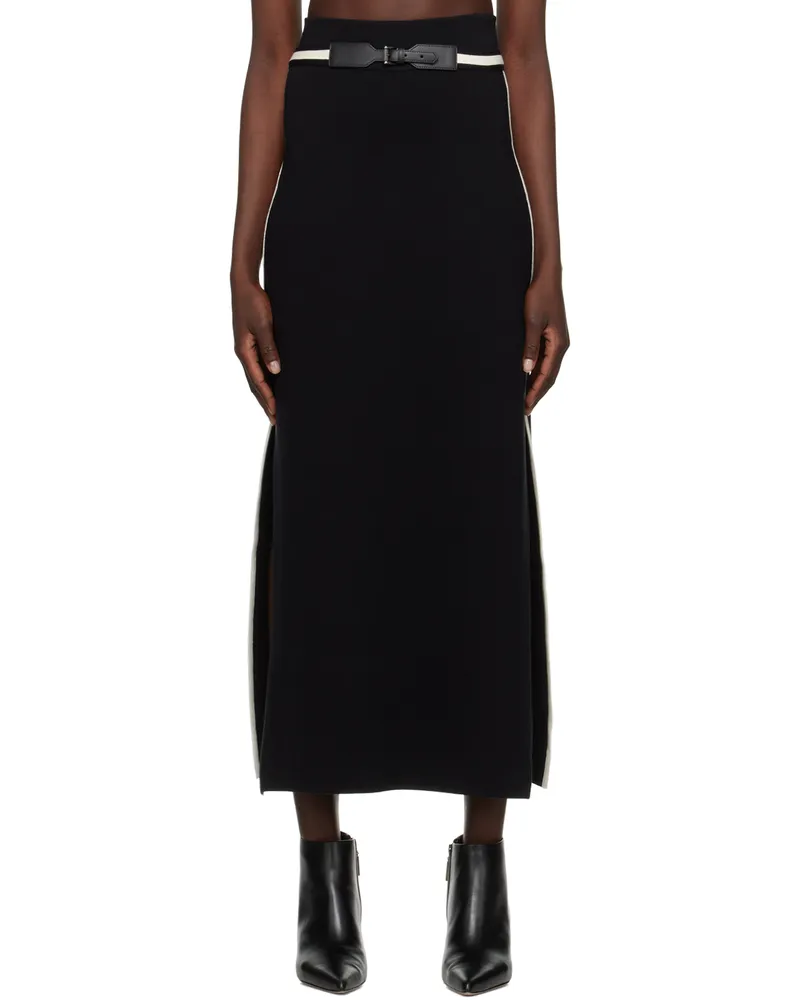 Max Mara Black Ora Maxi Skirt 6
