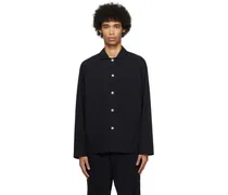 Black Long Sleeve Pyjama Shirt