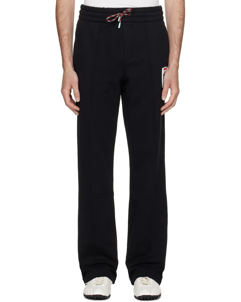 Casablanca Paris Black Sunset Valley Sweatpants Sunset
