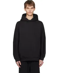 ATTACHMENT Black Raglan Hoodie C