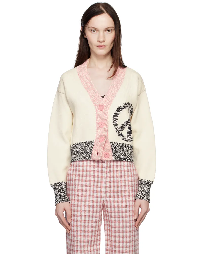 Moschino Off-White Urban Cardigan 2002