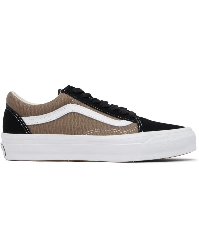 Vans Black & Taupe Premium Old Skool Sneakers Santorini