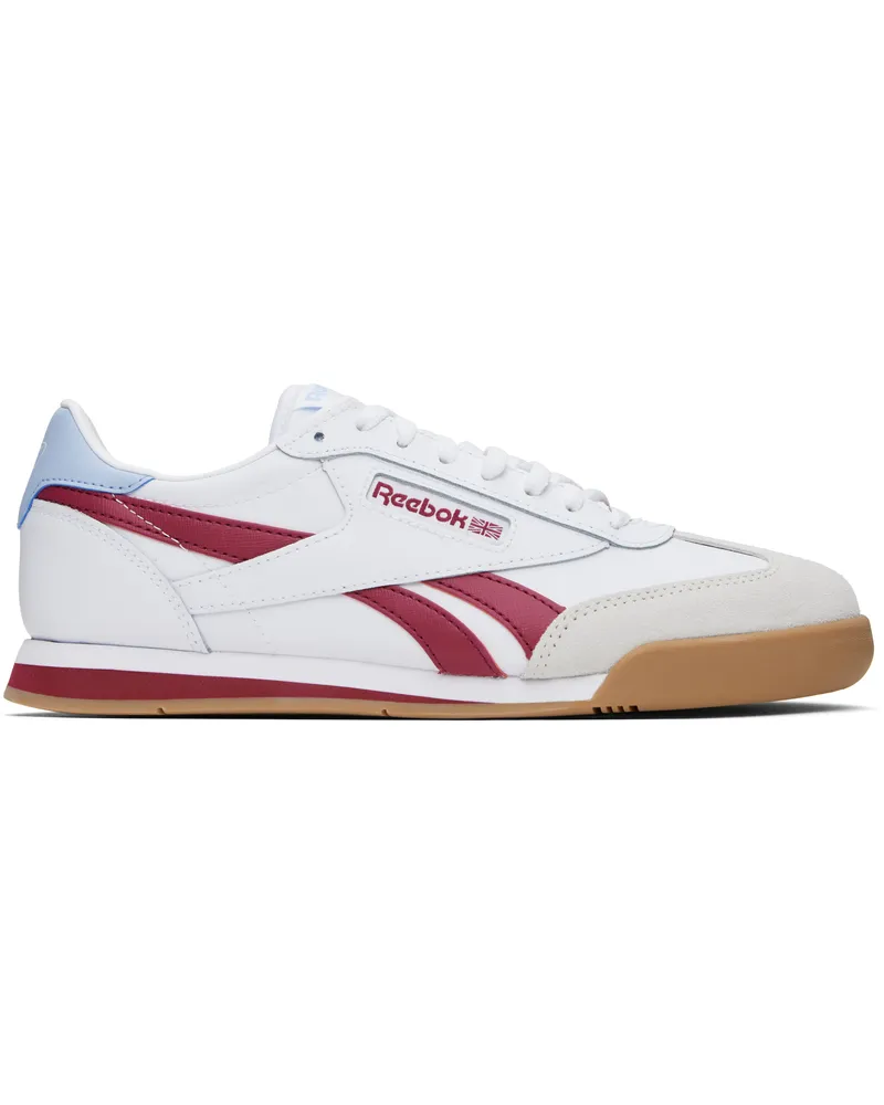 Reebok White & Red Campio XT Sneakers White