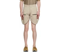 Beige Scout Shorts