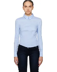 OTTOLINGER Blue Zip Shirt Light