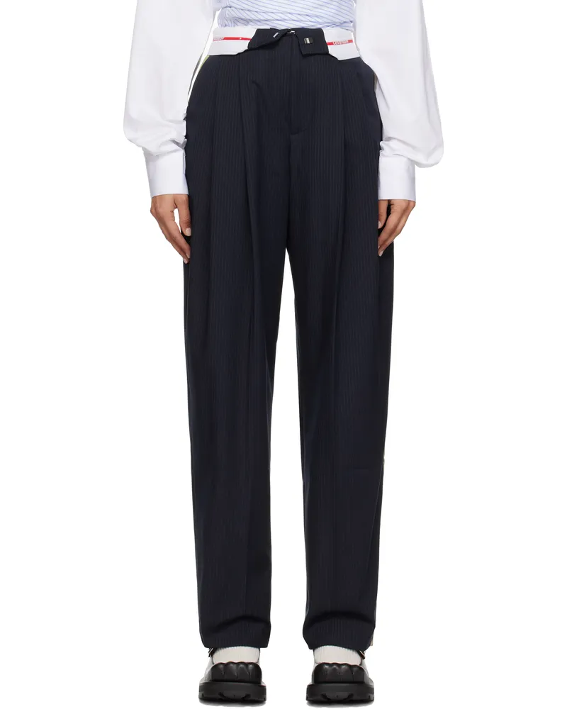 Charles Jeffrey Loverboy Navy Edinburgh Trousers Navy
