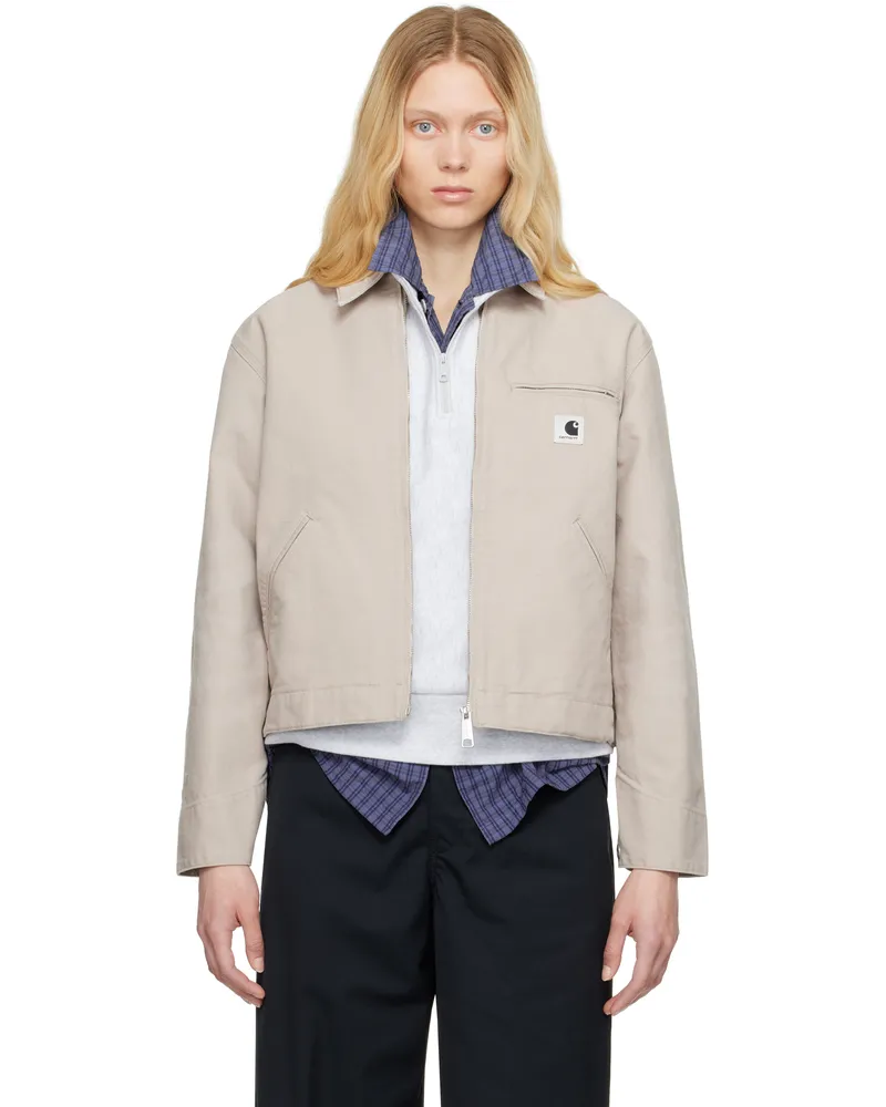 Carhartt WIP Beige OG Detroit Jacket Dusky