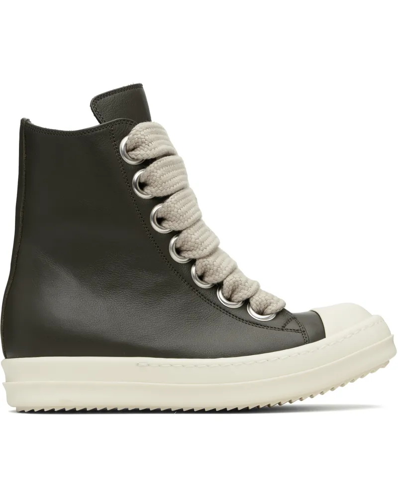 Rick Owens Gray Concordians Jumbolace Sneakers 2511