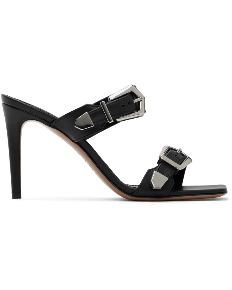 Paris Texas Black Ursula 85 Mules Black
