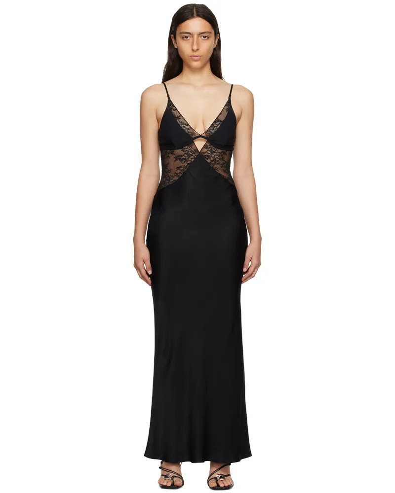 bec & bridge Black Nora Maxi Dress Black
