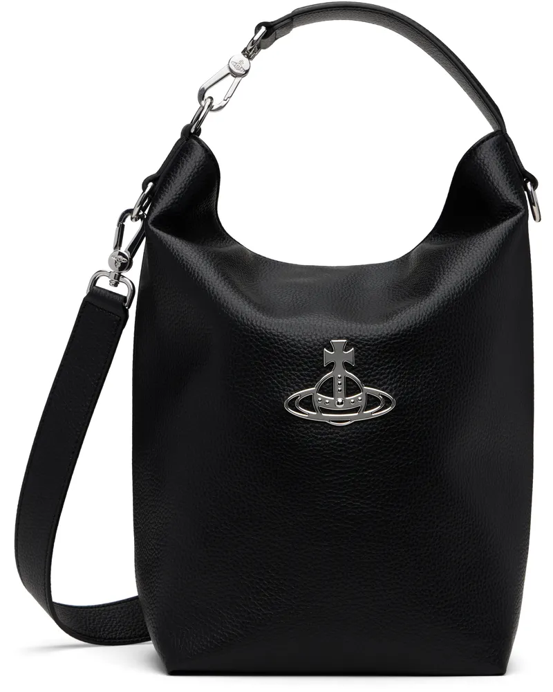 Vivienne Westwood Black Sam Crossbody Bag Aw24-n403