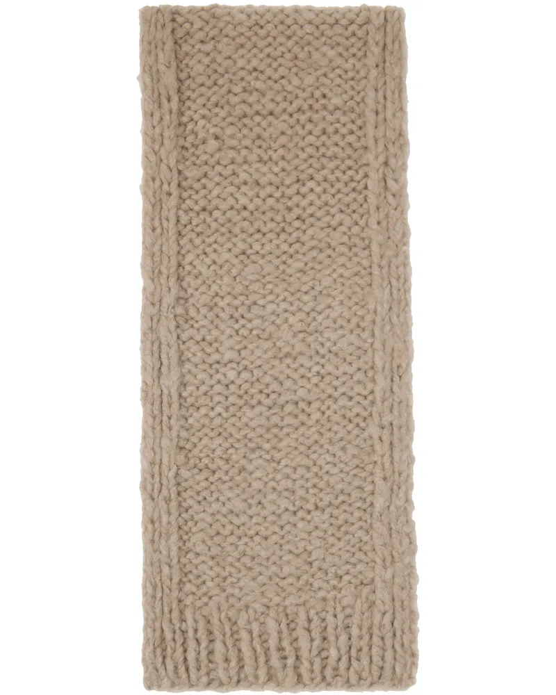 Gabriela Hearst Beige Pyke Scarf Oal