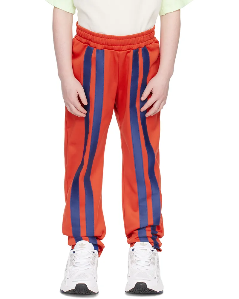 Mini Rodini Kids Red Ritzratz Track Pants Red