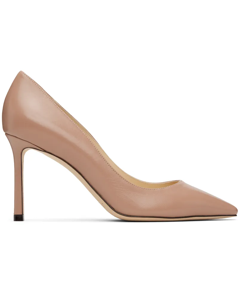 Jimmy Choo Pink Romy 85 Heels Ballet
