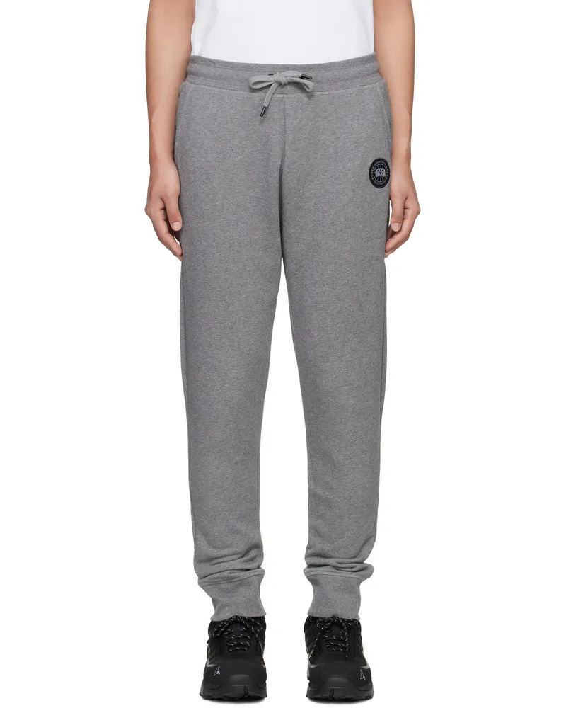 Canada Goose Gray 'Black Label' Huron Sweatpants 717