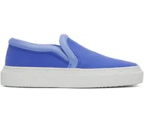 Blue Bumper-Tube Slip-On Sneakers